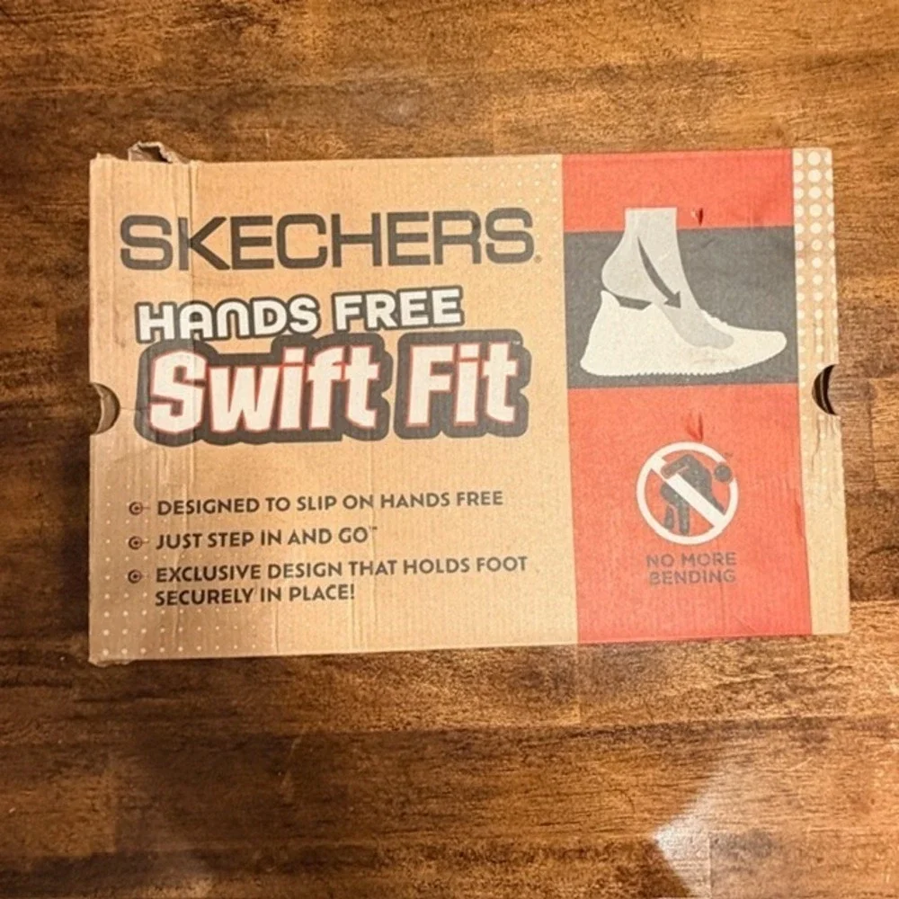 NEW Skechers Izaiah Hands Free Swift Fit Shoes MENS Brown Slip On Sneakers 8 - Picture 10 of 11